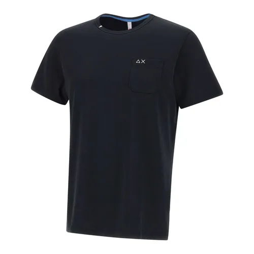 Sun68 - Tops > T-Shirts - Black - Sun68 - Modalova