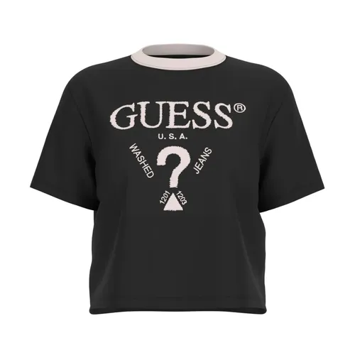Guess - Tops > T-Shirts - Black - Guess - Modalova