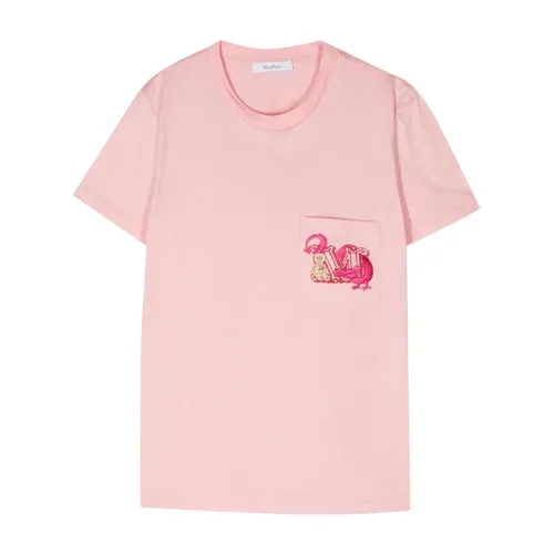 Max Mara - Tops > T-Shirts - Pink - Max Mara - Modalova