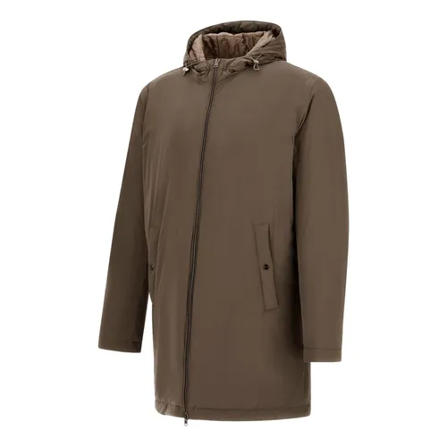 Herno - Coats > Parkas - Brown - Herno - Modalova