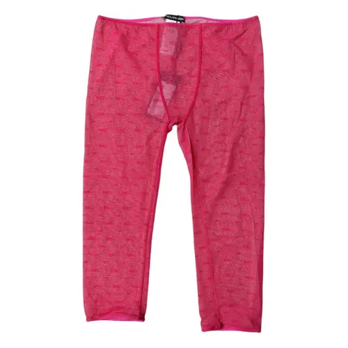Trousers > Straight Trousers - - Dolce & Gabbana - Modalova