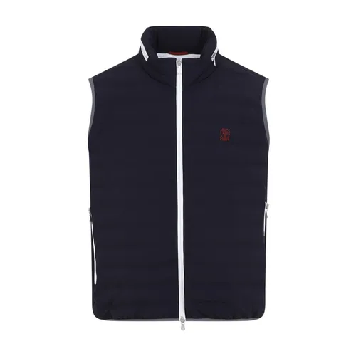 Jackets > Vests - - Brunello Cucinelli - Modalova