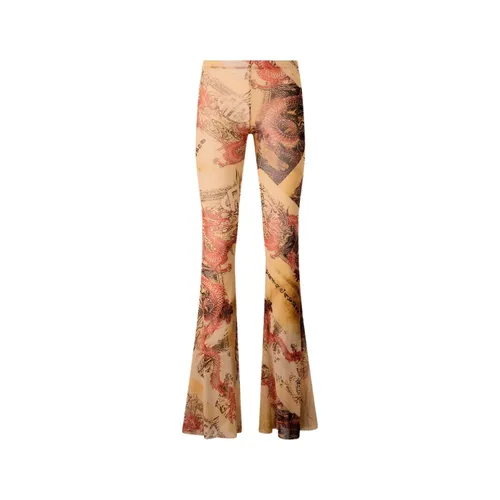 Trousers > Wide Trousers - - Roberto Cavalli - Modalova