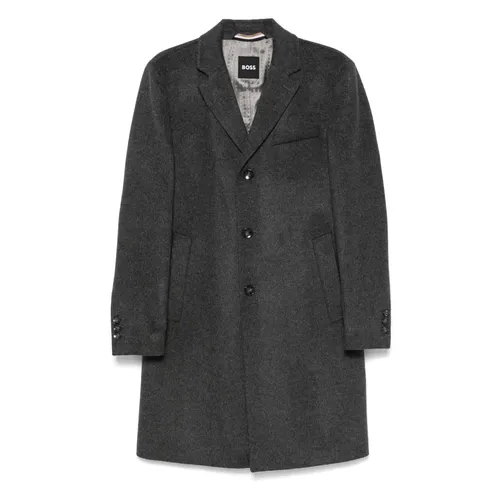 Coats > Single-Breasted Coats - - Hugo - Modalova