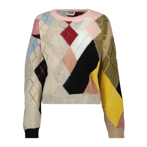 Knitwear > Round-neck Knitwear - - Moschino - Modalova