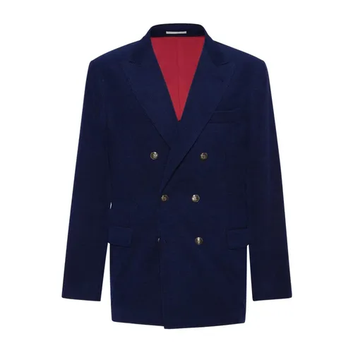 Jackets > Blazers - - Brunello Cucinelli - Modalova