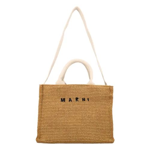 Marni - Bags > Tote Bags - Beige - Marni - Modalova