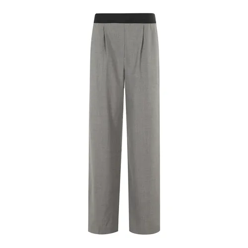 Trousers > Straight Trousers - - Msgm - Modalova