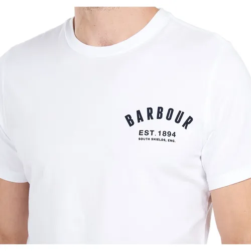 Barbour - Tops > T-Shirts - White - Barbour - Modalova