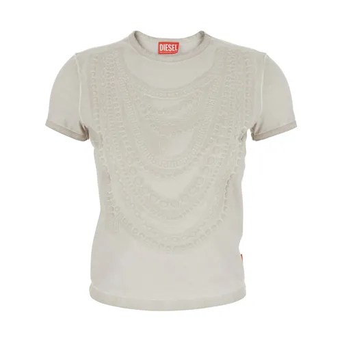 Diesel - Tops > T-Shirts - White - Diesel - Modalova