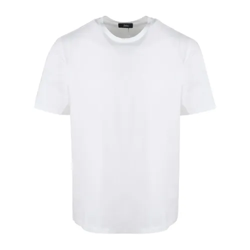 Herno - Tops > T-Shirts - White - Herno - Modalova