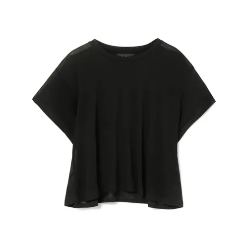 Dondup - Tops > T-Shirts - Black - Dondup - Modalova