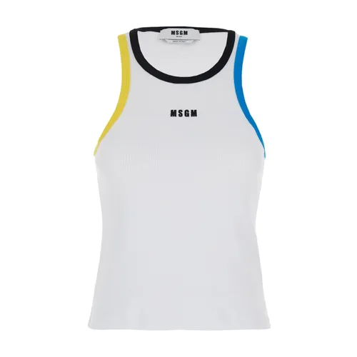 Tops > Sleeveless Tops - - Msgm - Modalova