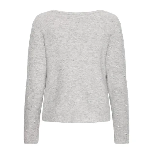 Knitwear > Round-neck Knitwear - - Ichi - Modalova