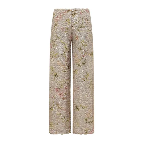Trousers > Wide Trousers - - Alberta Ferretti - Modalova