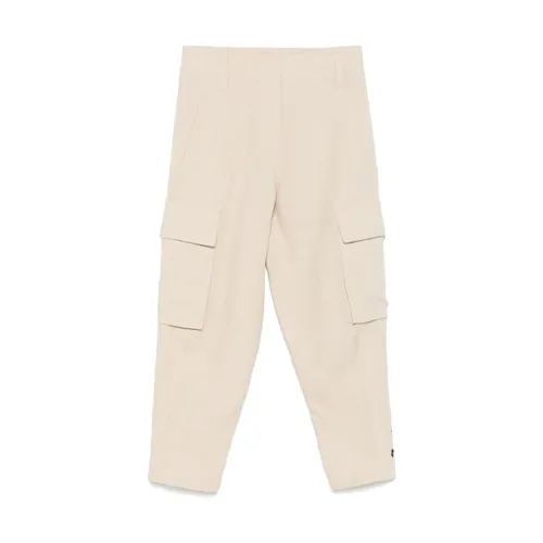 Trousers > Cropped Trousers - - Brunello Cucinelli - Modalova