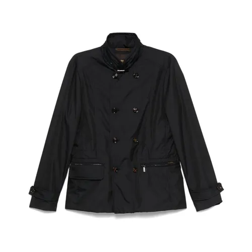 Coats > Double-Breasted Coats - - Moorer - Modalova