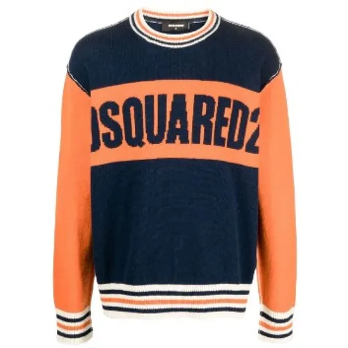 Knitwear > Round-neck Knitwear - - Dsquared2 - Modalova