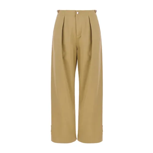 Trousers > Wide Trousers - - Burberry - Modalova