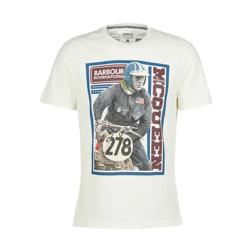 Barbour - Tops > T-Shirts - White - Barbour - Modalova