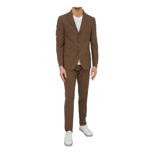 Suits > Suit Sets > Single Breasted Suits - - Eleventy - Modalova