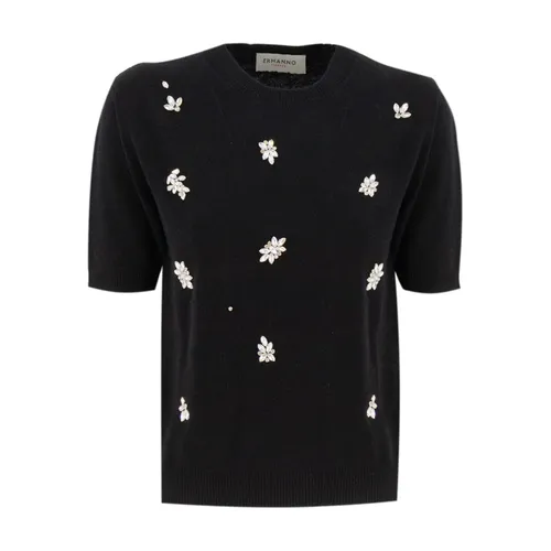 Knitwear > Round-neck Knitwear - - Ermanno Scervino - Modalova