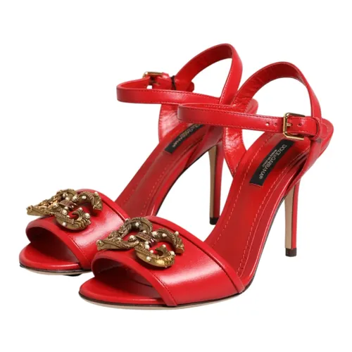 Shoes > Sandals > High Heel Sandals - - Dolce & Gabbana - Modalova