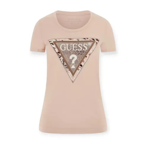 Guess - Tops > T-Shirts - Beige - Guess - Modalova