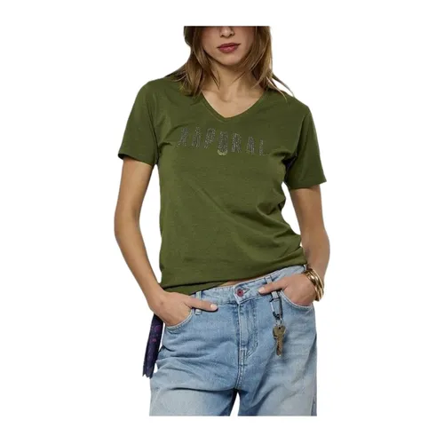 Kaporal - Tops > T-Shirts - Green - Kaporal - Modalova