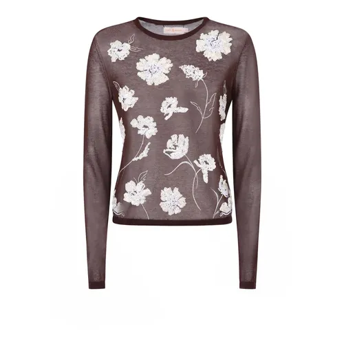 Knitwear > Round-neck Knitwear - - Tory Burch - Modalova