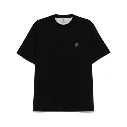 Tops > T-Shirts - - Brunello Cucinelli - Modalova