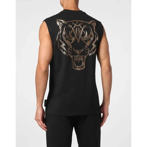 Tops > Sleeveless Tops - - Plein Sport - Modalova
