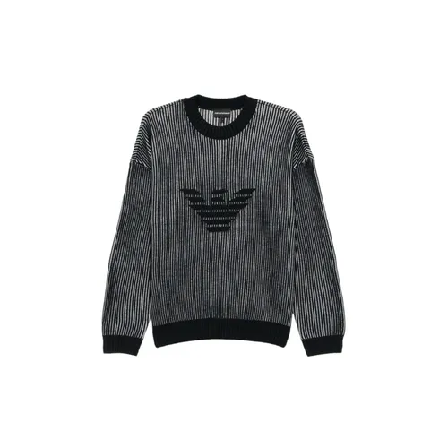 Knitwear > Round-neck Knitwear - - Emporio Armani - Modalova