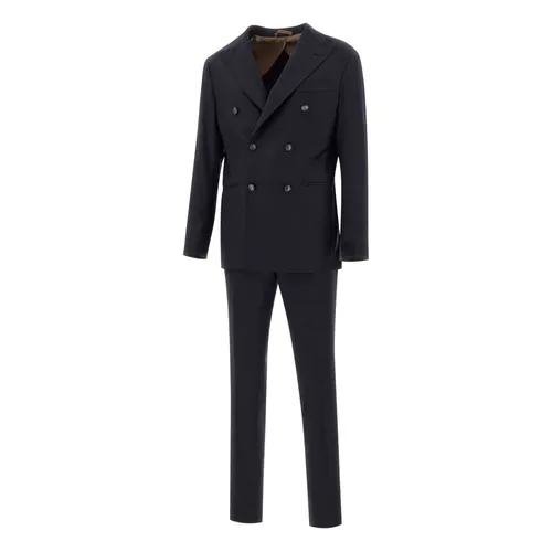 Suits > Suit Sets > Double Breasted Suits - - Barba - Modalova