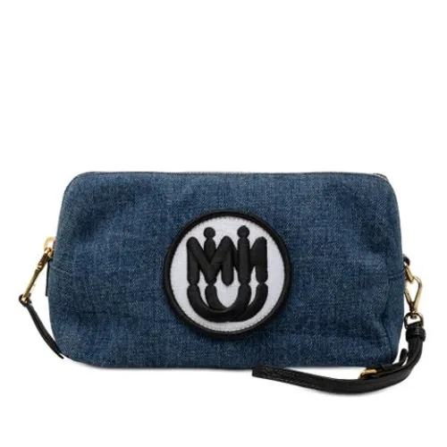 Pre-owned > Pre-owned Bags > Pre-owned Clutches - - Miu Miu Pre-owned - Modalova