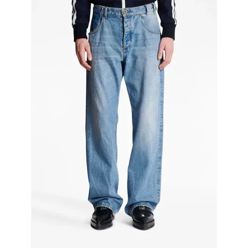 Jeans > Straight Jeans - - Balmain - Modalova