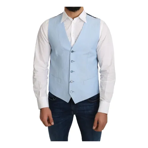 Suits > Suit Vests - - Dolce & Gabbana - Modalova