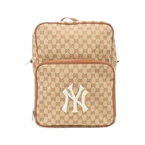 Pre-owned > Pre-owned Bags > Pre-owned Backpacks - - Gucci Vintage - Modalova