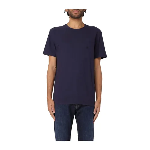Dondup - Tops > T-Shirts - Blue - Dondup - Modalova