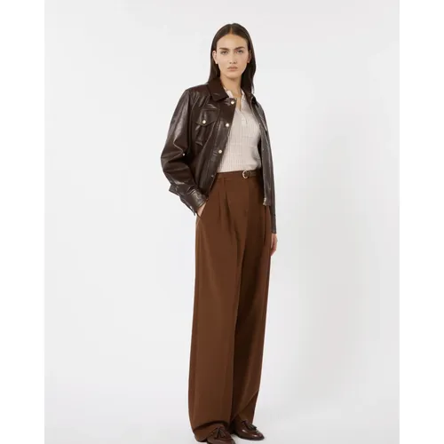 Trousers > Wide Trousers - - Max Mara Studio - Modalova