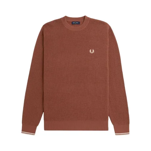 Knitwear > Round-neck Knitwear - - Fred Perry - Modalova