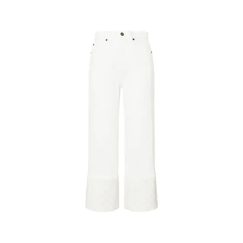 Jeans > Cropped Jeans - - Tory Burch - Modalova