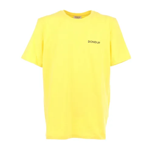 Dondup - Tops > T-Shirts - Yellow - Dondup - Modalova