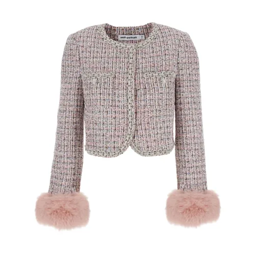 Jackets > Tweed Jackets - - Self Portrait - Modalova