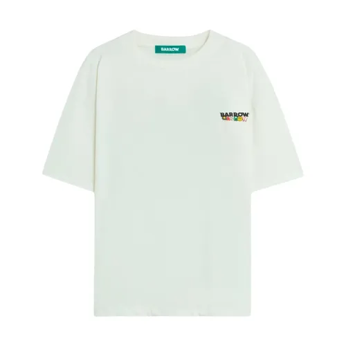 Barrow - Tops > T-Shirts - White - Barrow - Modalova