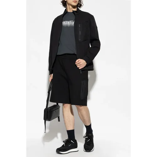 Moncler - Tops > T-Shirts - Gray - Moncler - Modalova