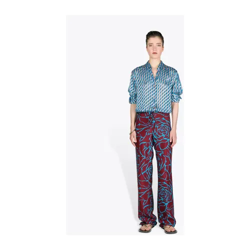 Trousers > Wide Trousers - - Dries Van Noten - Modalova