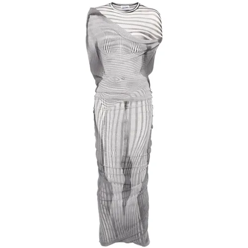 Dresses > Day Dresses > Midi Dresses - - Jean Paul Gaultier - Modalova