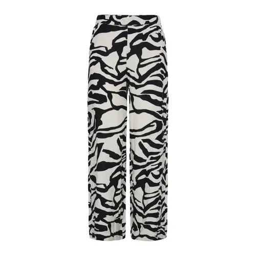 Trousers > Wide Trousers - - Ichi - Modalova