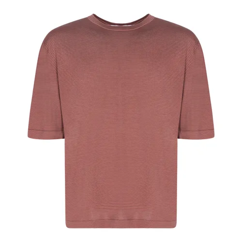 Lardini - Tops > T-Shirts - Brown - Lardini - Modalova